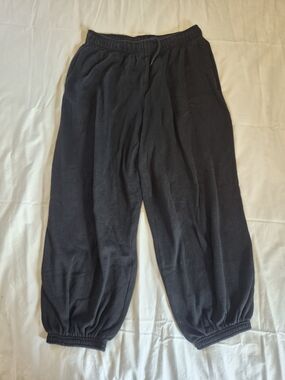 Old Navy Black Track Joggers